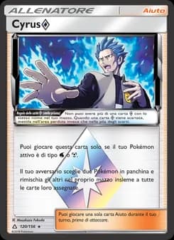 Cyrus ◇ card in Italian