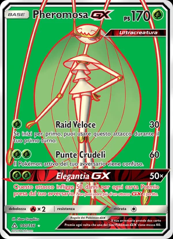 Pheromosa GX card in Italian