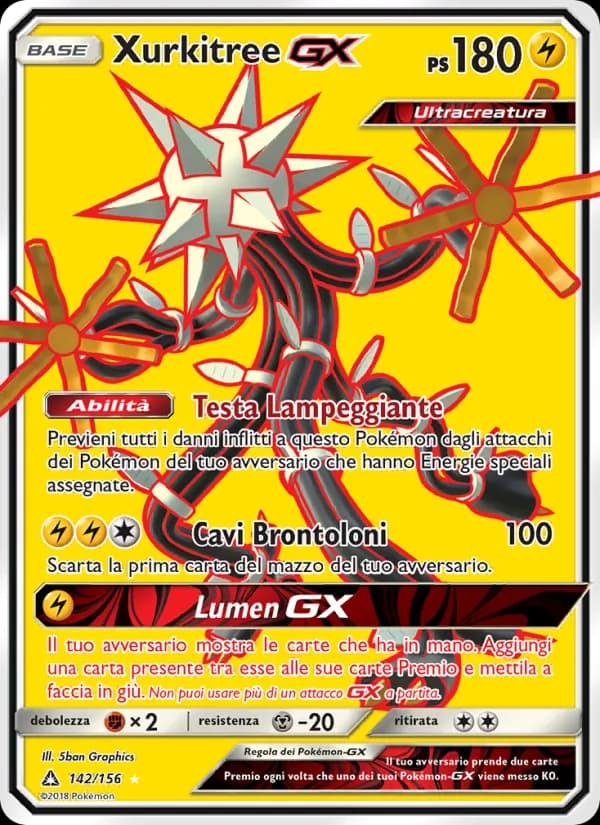 Xurkitree GX card in Italian
