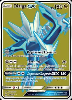 Dialga GX card in Italian