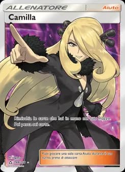 Camilla card in Italian