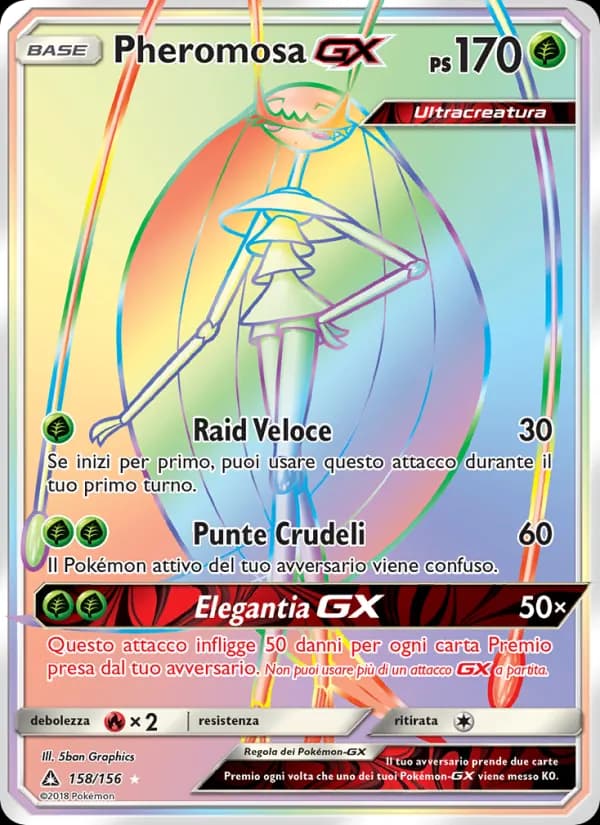 Pheromosa GX card in Italian