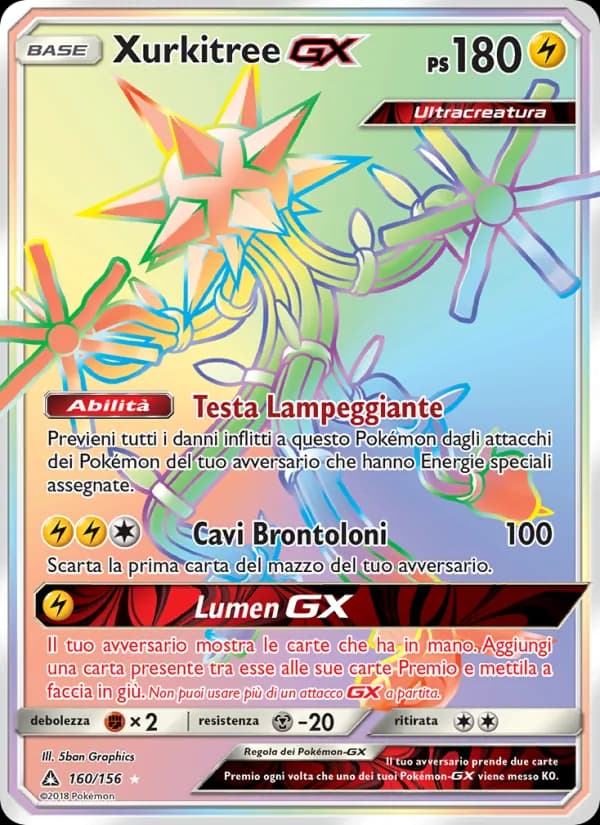 Xurkitree GX card in Italian