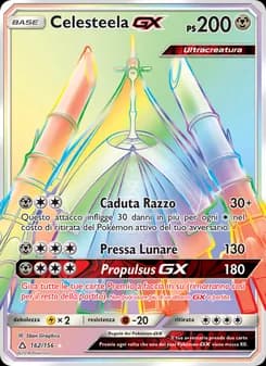 Celesteela GX card in Italian
