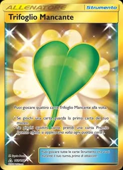 Trifoglio Mancante card in Italian