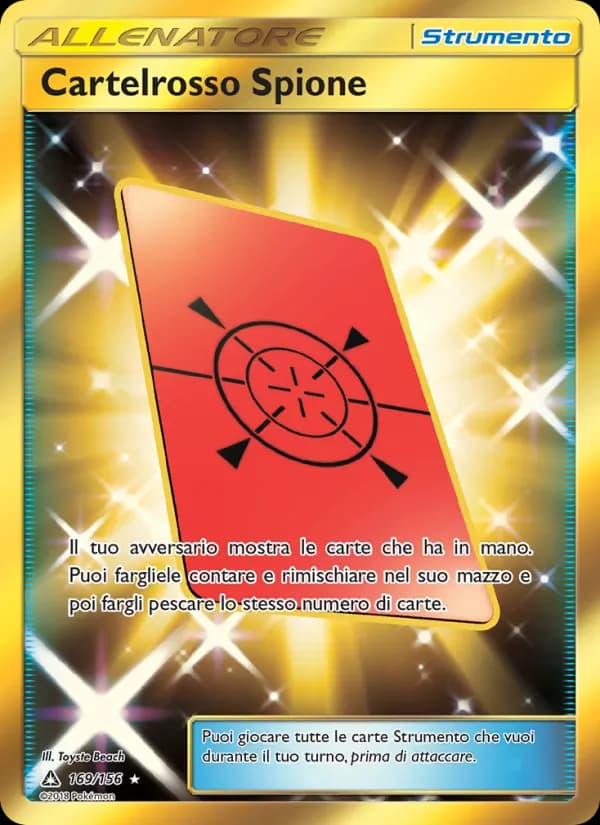 Cartelrosso Spione card in Italian