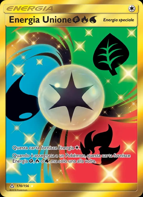 Energia Unione GrassFireWater card in Italian