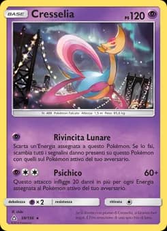 Cresselia card in Italian