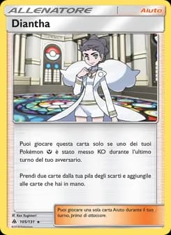 Diantha card in Italian