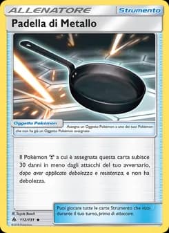 Padella di Metallo card in Italian