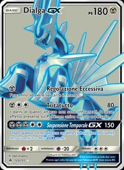 Dialga GX card in Italian