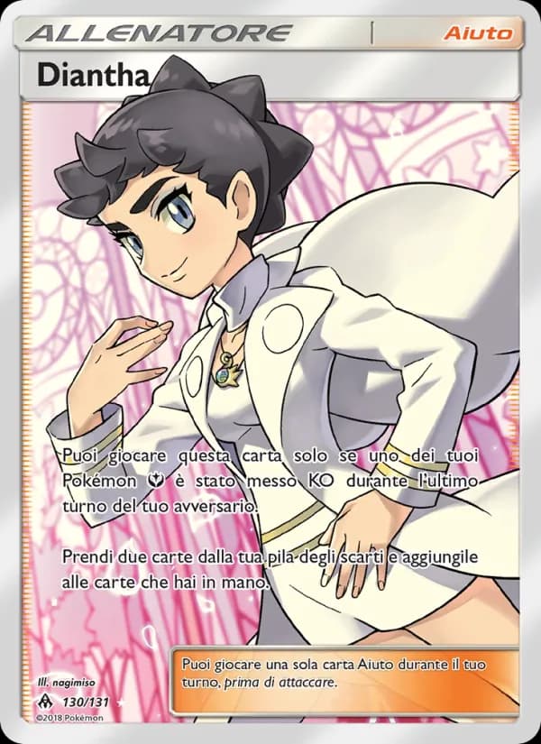 Diantha card in Italian