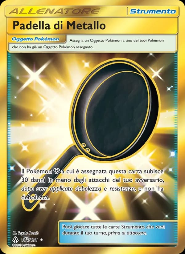 Padella di Metallo card in Italian