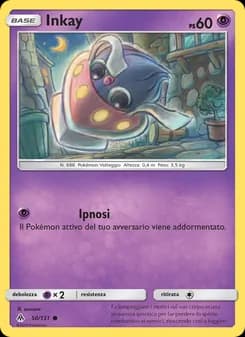 Inkay card in Italian