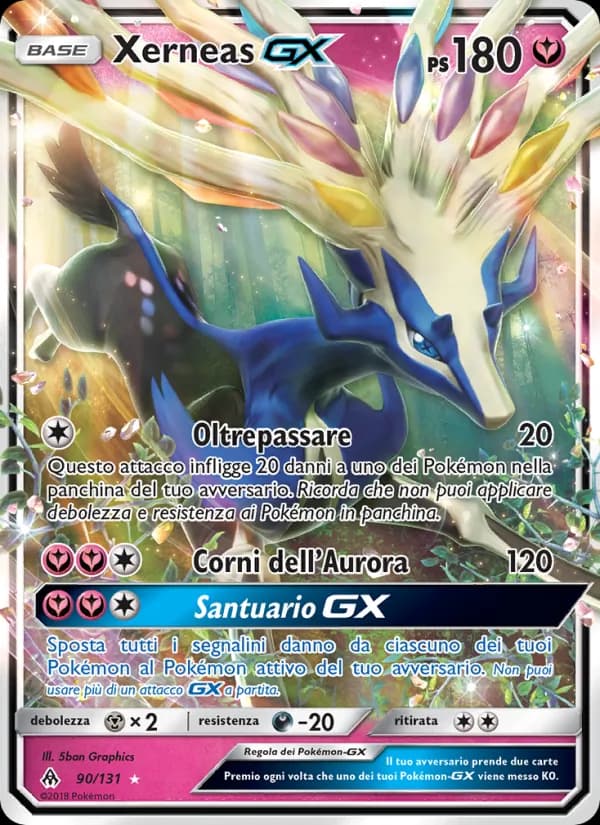 Xerneas GX card in Italian