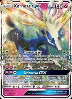Xerneas GX card in Italian