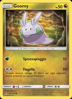 Goomy card in Italian