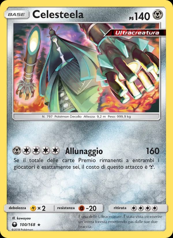 Celesteela card in Italian