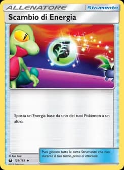 Scambio di Energia card in Italian