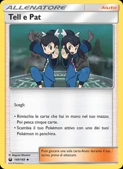 Tell e Pat card in Italian