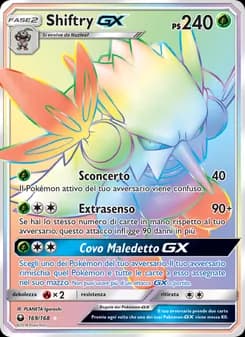 Shiftry GX card in Italian