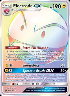 Electrode GX card in Italian