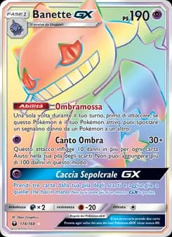 Banette GX card in Italian