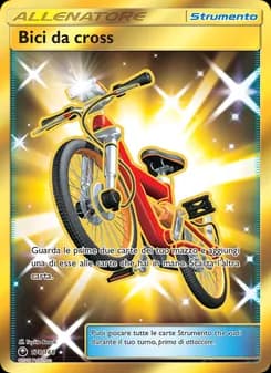 Bici da cross card in Italian