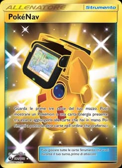 PokéNav card in Italian
