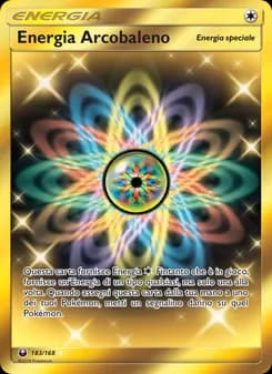 Energia Arcobaleno card in Italian