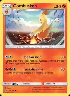 Combusken card in Italian