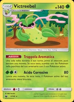 Victreebel card in Italian