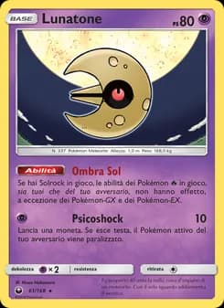 Lunatone card in Italian