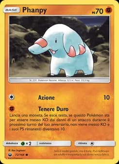Phanpy card in Italian