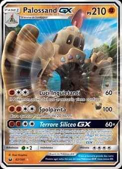 Palossand GX card in Italian