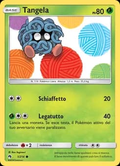 Tangela card in Italian