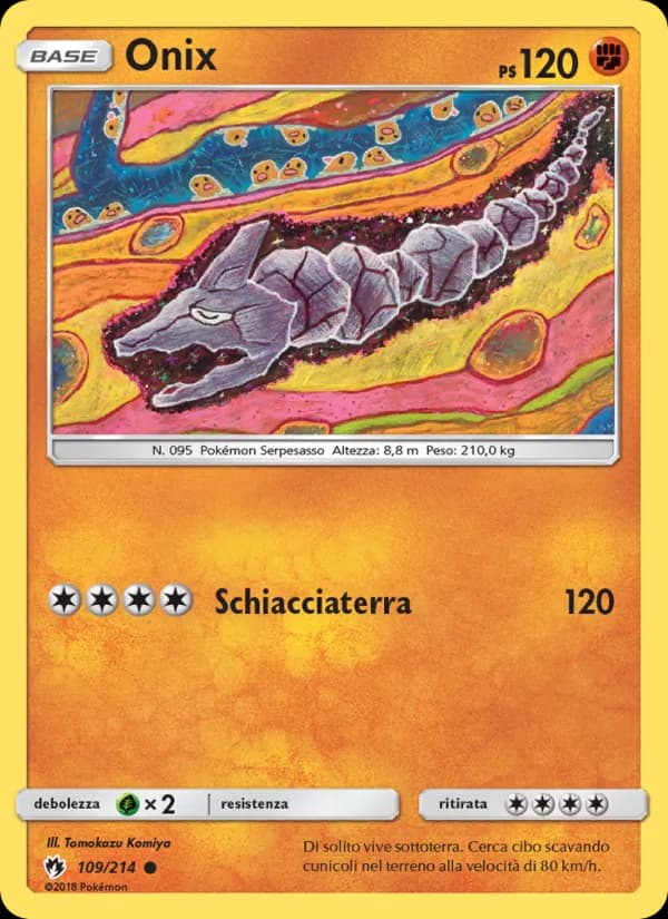 Onix card in Italian