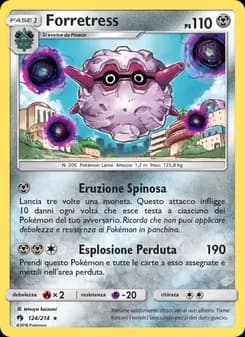 Forretress card in Italian