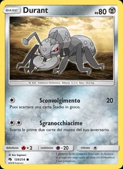 Durant card in Italian