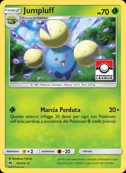 Jumpluff card in Italian