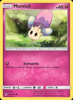 Morelull card in Italian