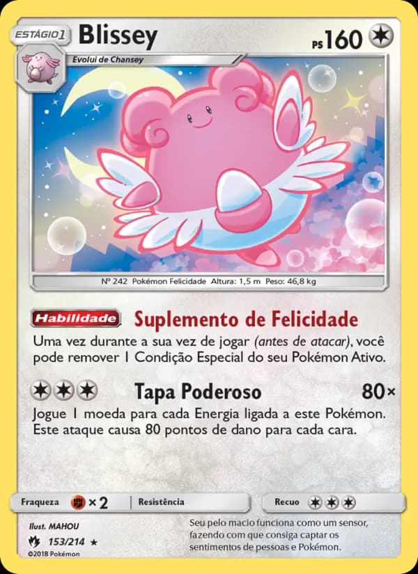 Blissey card in Italian