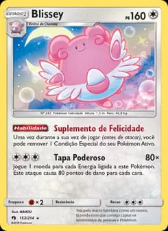 Blissey card in Italian
