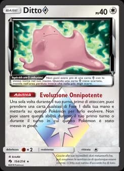 Ditto ◇ card in Italian