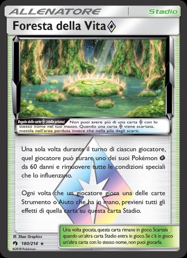 Foresta della Vita ◇ card in Italian