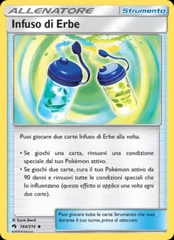 Infuso di Erbe card in Italian