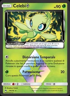 Celebi ◇ card in Italian