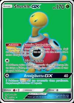 Shuckle GX card in Italian