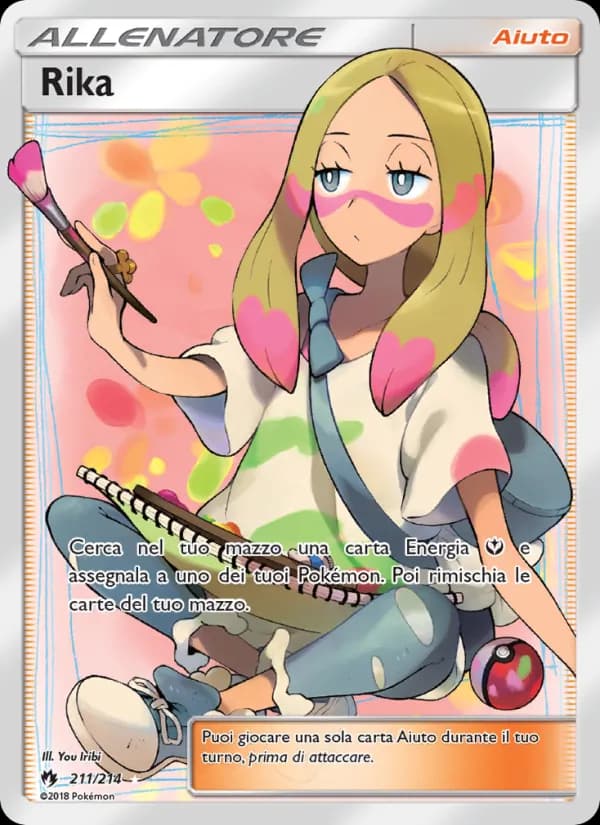 Rika card in Italian