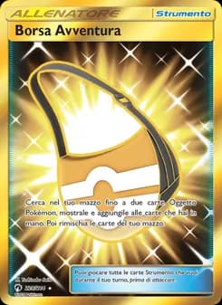 Borsa Avventura card in Italian